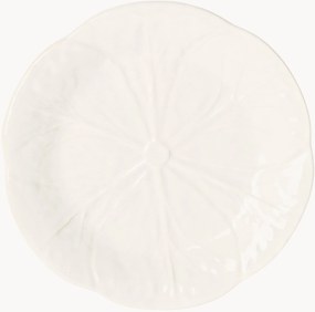 Pratos de pequeno-almoço pintados à mão Cabbage, conjunto de 4