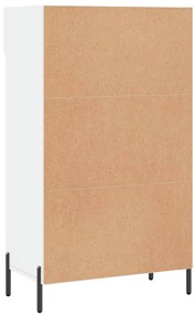 Sapateira 60x35x105 cm derivados de madeira branco brilhante