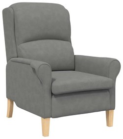 Cadeira Cinza Escuro 52 cm em Microfibra