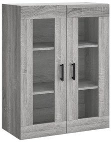 Armário alto 69,5x34x180 cm derivados de madeira sonoma cinza