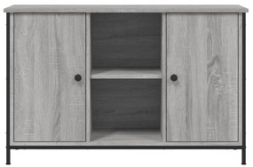 Móvel de TV 100x35x65 cm derivados de madeira cinzento sonoma