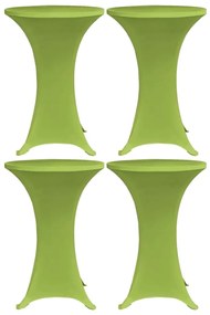 Capa extensível para mesa 4 pcs 60 cm verde
