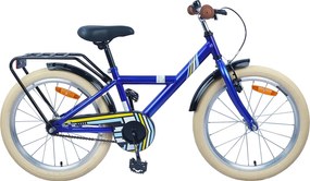 vidaXL Bicicleta Infantil 24 Polegadas para 8-12 anos Azul Escuro