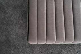 Pouffe Mona – Cinzento – 40x40x40 cm
