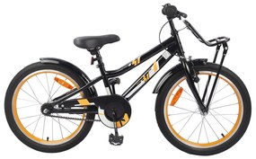 vidaXL Bicicleta Infantil 20 Polegadas para 6-11 Anos Laranja e Preto