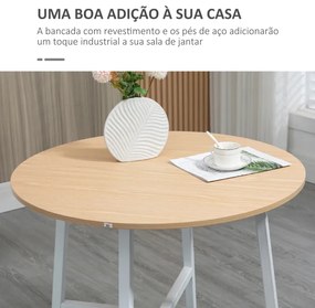 Mesa de Jantar Redonda Ojo - Design Moderno