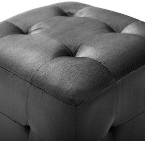 Mesas de cabeceira 2 pcs 30x30x30 cm veludo preto