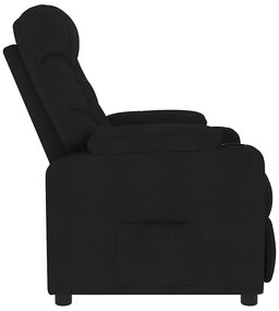 Poltrona de massagens tecido preto