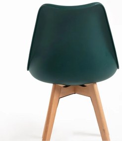 Pack 4 Cadeiras Synk Basic - Verde escuro