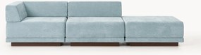 Sofá modular com pufe Colin (4 lugares)