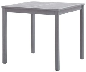 5 pcs conjunto de jantar jardim madeira acácia maciça cinzento