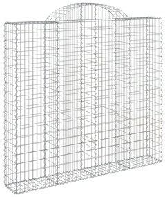 Cestos gabião arqueados 10pcs 200x30x180/200 ferro galvanizado