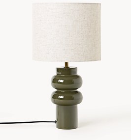 Candeeiro de mesa grande em cerâmica Christine