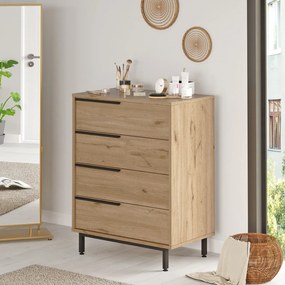 Cômoda ON17 – Nogueira – 74,8 cm x 95,1 cm x 44,5 cm