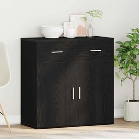 Buffet Carvalho preto 79 x 38 x 80 cm Madeira processada