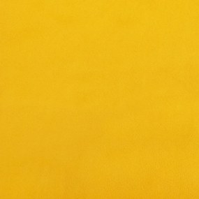Painel de parede 12 pcs 60x30 cm veludo 2,16 m² amarelo