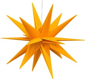 Luzes de Natal com LEDs 3 pcs dobrável amarelo