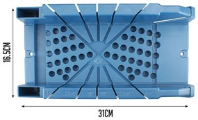 Serra combinada com caixa de malhetes Ferrestock Azul
