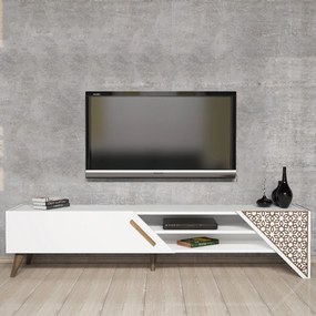Unidade TV Beril – Branco – 180x37x40 cm