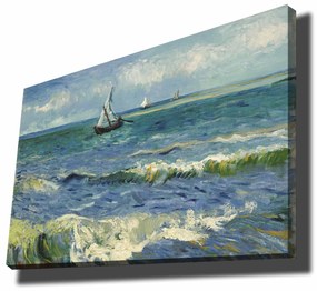 Pintura Decorativa em Tela 70100VANGOGH007 – Multicolor – 70 x 100 cm