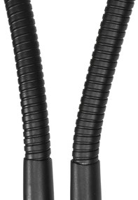 Candeeiro de pé inteligente preto incl. 2 Wifi P45 - Carmen