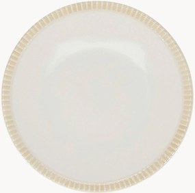 Pratos de sobremesa em porcelana Linea, conjunto de 6
