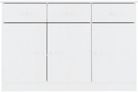 Aparador ALTA 112x35x73 cm madeira de pinho maciça branco