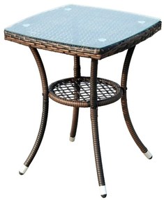 Conjunto Yamas em Vime - 2 Cadeiras e 1 Mesa - Design Natura