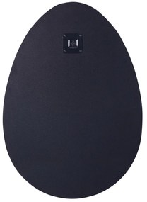 Espelho de parede prateado 50 x 70 cm  MONTRESOR Beliani