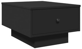 Mesa de centro 60x45x31 cm derivados de madeira preto