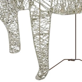 Renas de Natal 2 pcs 40 LEDs dourado