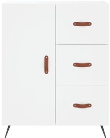 Armário alto 69,5x34x180 cm derivados de madeira branco