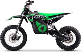 Mini moto elétrica para crianças velocidade até 50 km/h C/Limitador 907 2000W 48V 13Ah Litio Verde