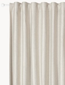 Cortinas blackout com multi-banda Asher, conjunto de 2, L 140 cm