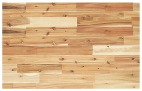 vidaXL Tampo p/ móvel de WC 100x50x4cm acácia maciça acabamento a óleo