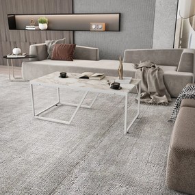 Mesa de Centro Wendy – Branco – 120x60x48 cm