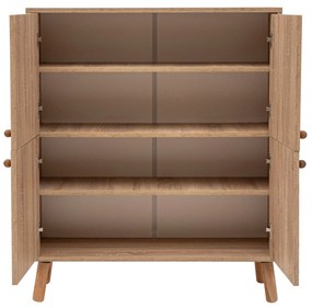 Conjunto de Mobiliário de Entrada Multilux – Sonomo Stone – Sapateira:
