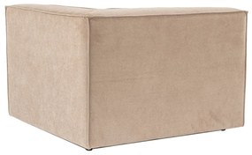 Sofá de 1 Lugar Sora – Cappuccino – 95x65x95 cm