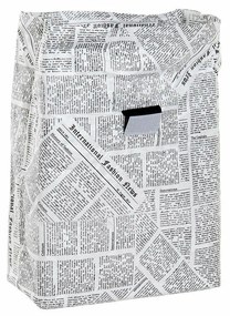 Lancheira DKD Home Decor Térmico 20 x 10 x 28 cm Preto Branco