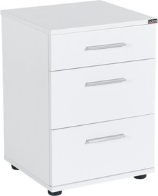 Bloco de Gavetas Branco 400x390x570 mm – Compacto e Funcional