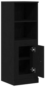 Highboard Carvalho Preto 36x35.5x103.5 cm Madeira Engenheirada