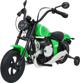 Mota elétrica para crianças 24V BMW R18, Rodas	ar bombeado Verde