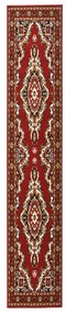 vidaXL Passadeira 60x500 cm polipropileno vermelho oriental