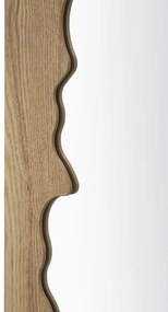 ESPELHO DE PAREDE 60X1,5X90 CM COR CASTANHO NATURAL