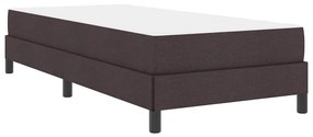 Cama Box Outros Castanho escuro 90 x 190 cm tecido