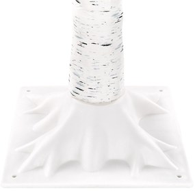 Árvore decorativa de Natal com LED 160 cm branca LAPPI Beliani