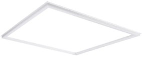 Pack 2 Painéis Led FRAMELUX 42W, driver LIFUD, 60x60 cm branco quente