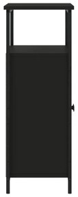 Aparador 70x30x80 cm derivados de madeira preto