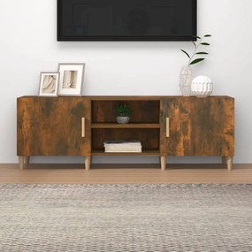 Móvel p/ TV 150x30x50 cm madeira processada cor carvalho fumado