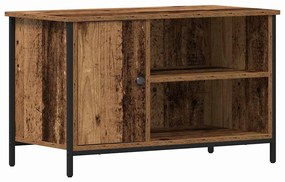 Estante para TV vidaXL Madeira Antiga 80x40x50 cm Madeira engenheirada